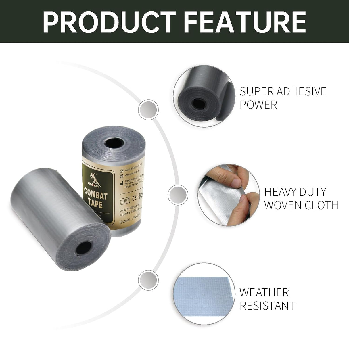 MEDRESQ kovos juosta 5vnt