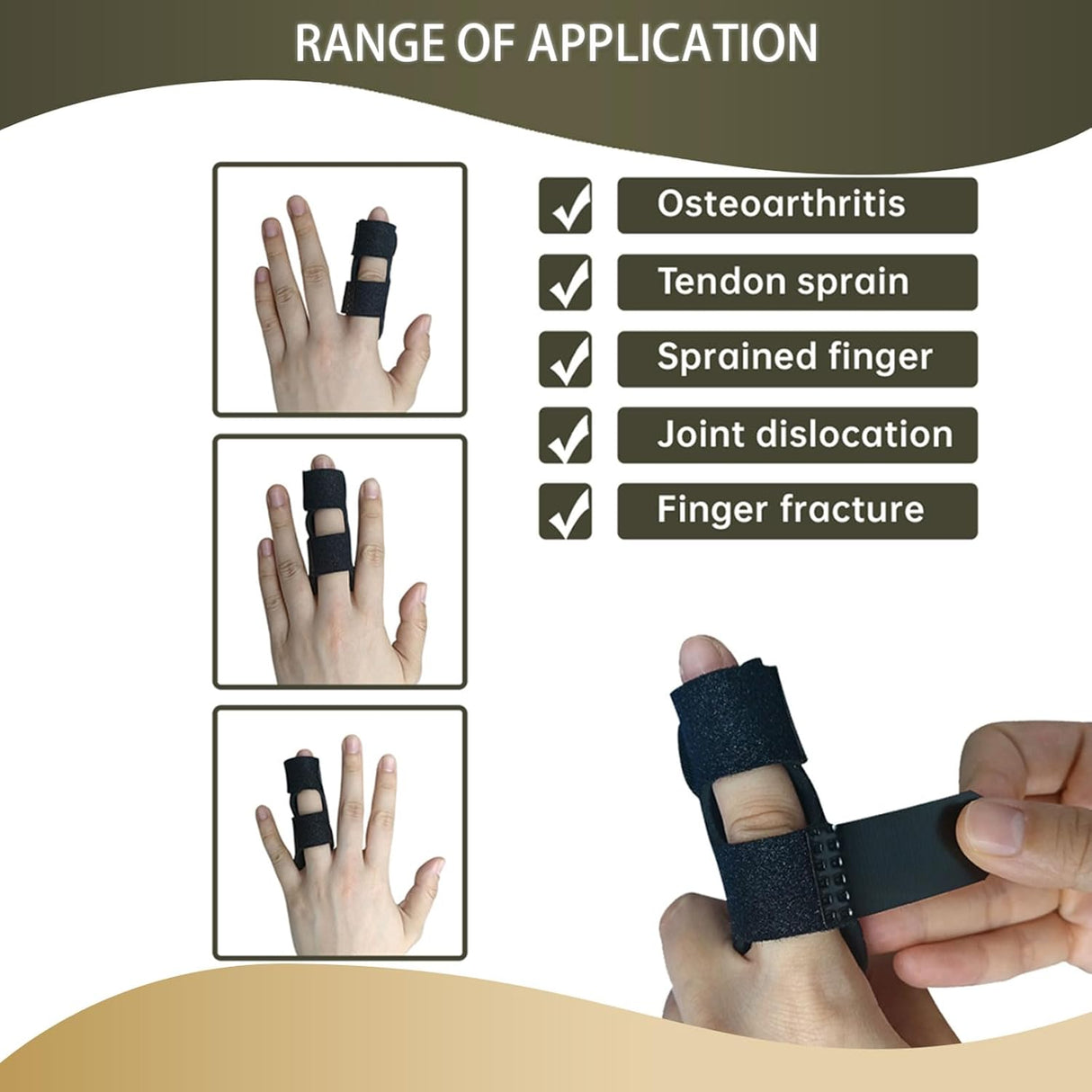 MEDRESQ trigerinio piršto įtvaras