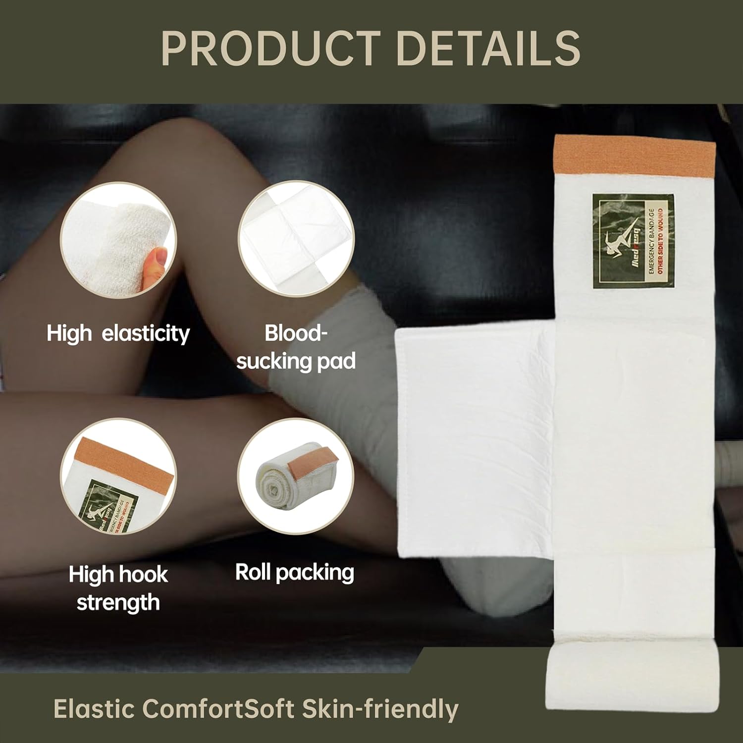 MEDRESQ avarinis tvarstis 2vnt