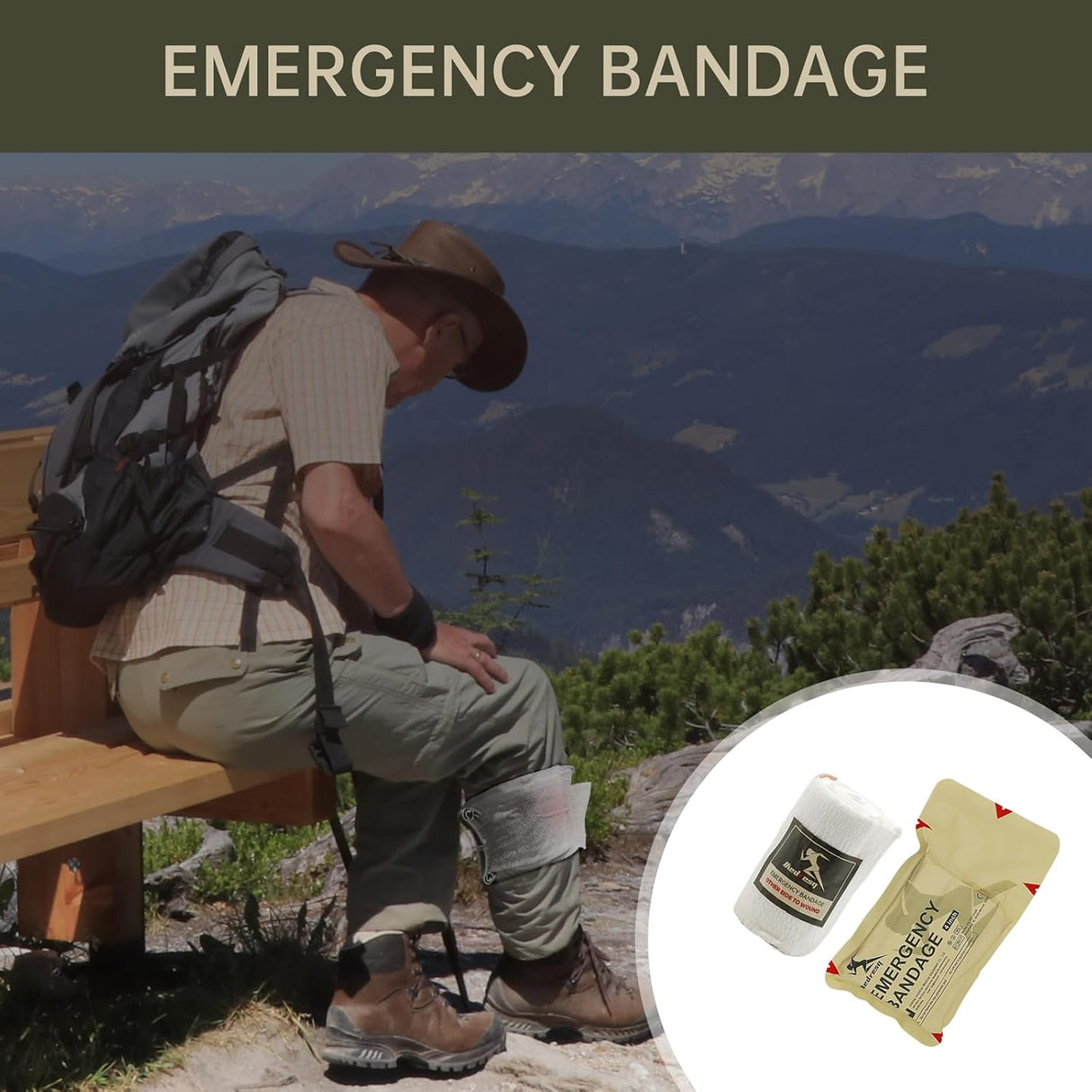 MEDRESQ avarinis tvarstis 2vnt