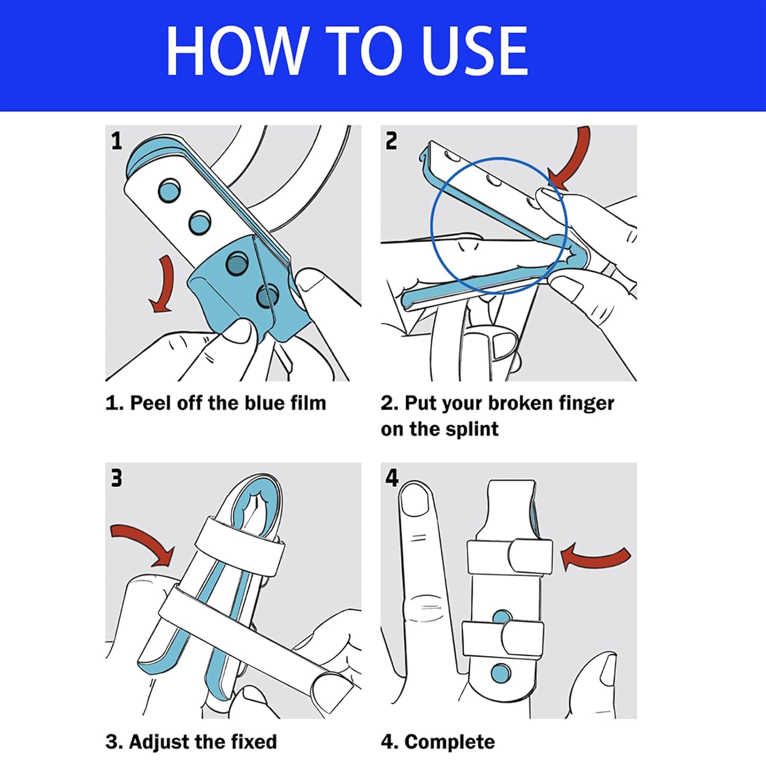 MEDRESQ pirštų įtvaras