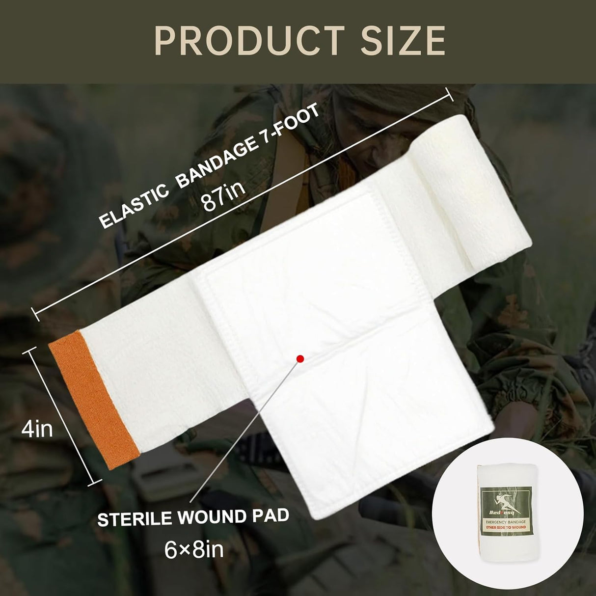 MEDRESQ avarinis tvarstis 2vnt