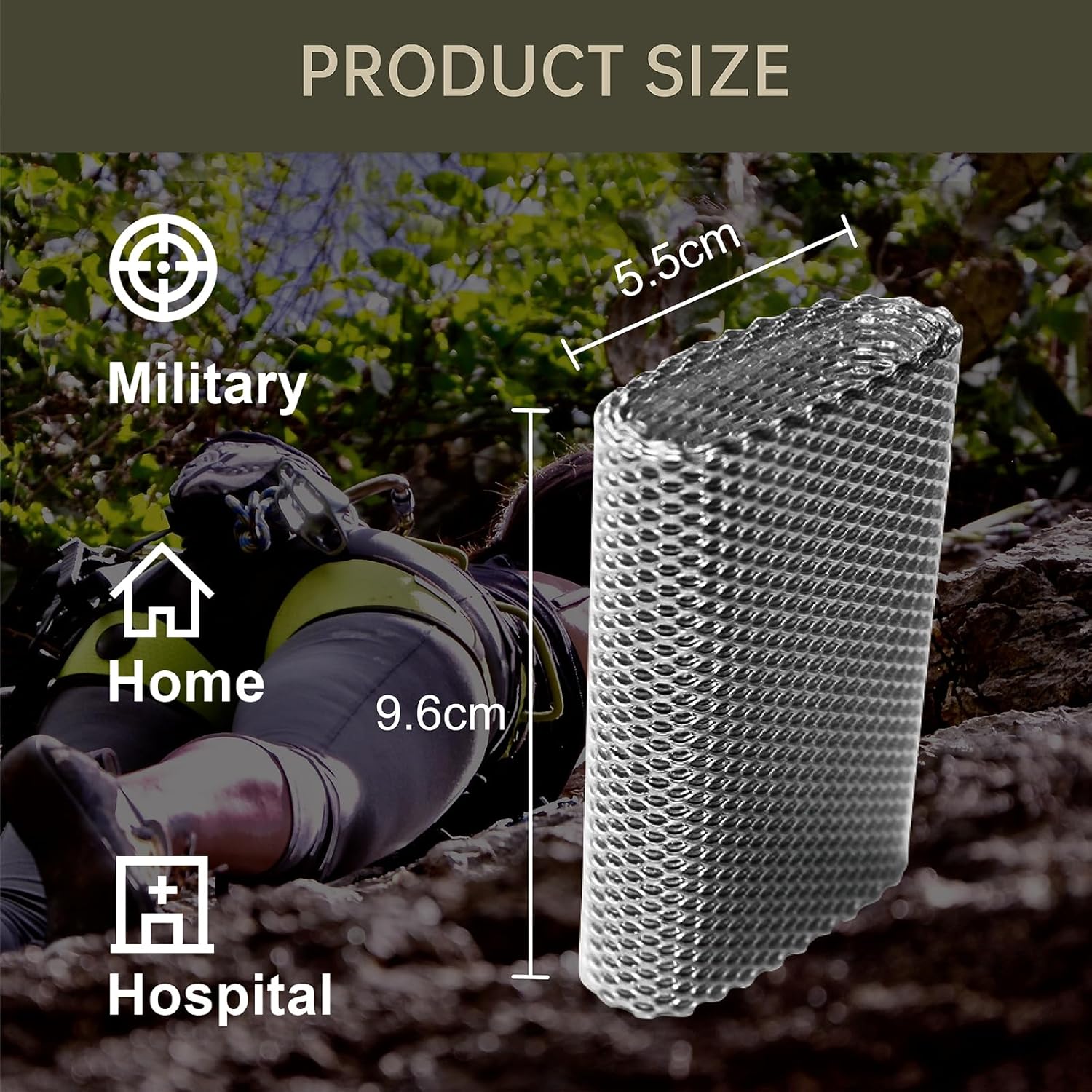 MEDRESQ vielos įtvaras 6 vnt