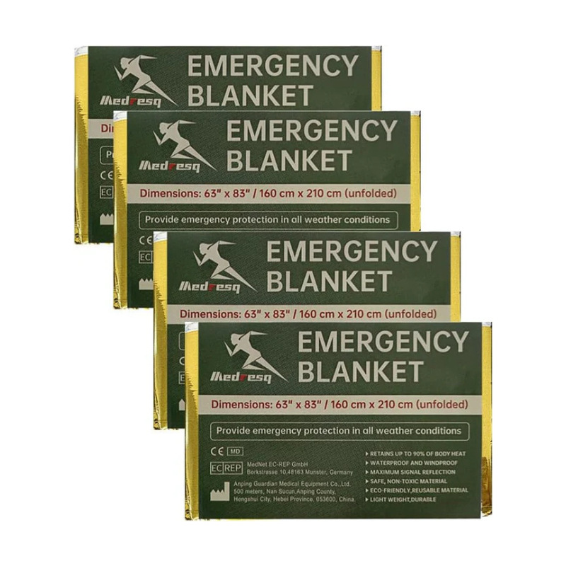 MEDRESQ avarinė antklodė 4vnt